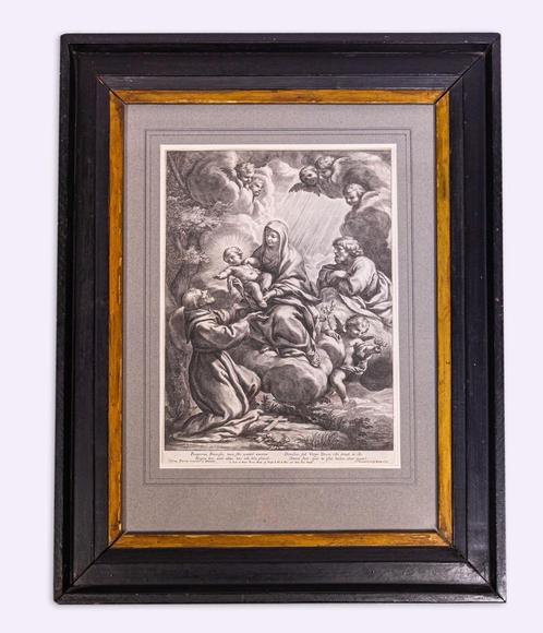 Gravure C. Bloemaert 1684, Antiek en Kunst, Kunst | Etsen en Gravures, Ophalen of Verzenden
