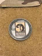 Coin KCT scorpion SOLTG, Verzenden, Landmacht, Nederland, Embleem of Badge