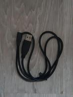 Verlengsnoer voor micro usb 100 cm wit + zwart, Ophalen of Verzenden, Nieuw, Snoer of kabel