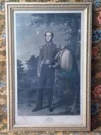 Lord Eglinton grote antieke ingelijste prent uit Engeland., Antiek en Kunst, Ophalen