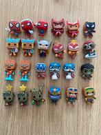 Mini Kerst Marvel Funko Poppetjes - 24 stuks, Ophalen of Verzenden, Zo goed als nieuw