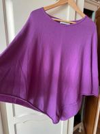 Ftc ftc ftc cashmere poncho M, Kleding | Dames, Maat 38/40 (M), Paars, Ophalen of Verzenden, Zo goed als nieuw
