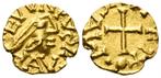 Merovingische gouden munt. Prevunda Silva., Ophalen of Verzenden