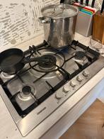 Gas fornuis, Witgoed en Apparatuur, Fornuizen, Zo goed als nieuw, Gas, Vrijstaand, 4 kookzones