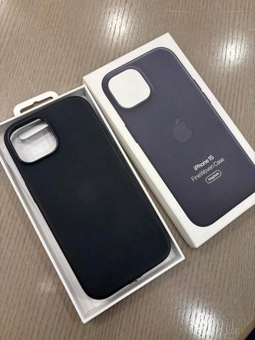 Apple iPhone 15 FineWoven Case, MagSafe, Black beschikbaar voor biedingen