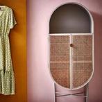 HK Living Retro Rotan Kast - Zo Goed Als Nieuw!, Overige materialen, Zo goed als nieuw, Met lade(s), 150 tot 200 cm