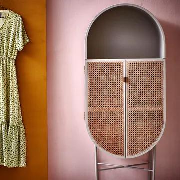 HK Living Retro Rotan Kast - Zo Goed Als Nieuw!, Huis en Inrichting, Kasten | Buffetkasten, Zo goed als nieuw, 150 tot 200 cm