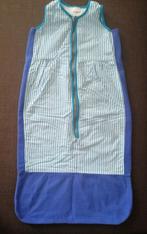 Slaapzak, wit - blauw. Maat: 98, Ophalen of Verzenden, Gebruikt, 85 tot 100 cm, Slaapzak