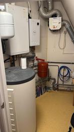 Zonneboiler HRSolar met 300 liter vat en 2 zonnepanelen, Ophalen, Gebruikt, 100 liter of meer, Boiler