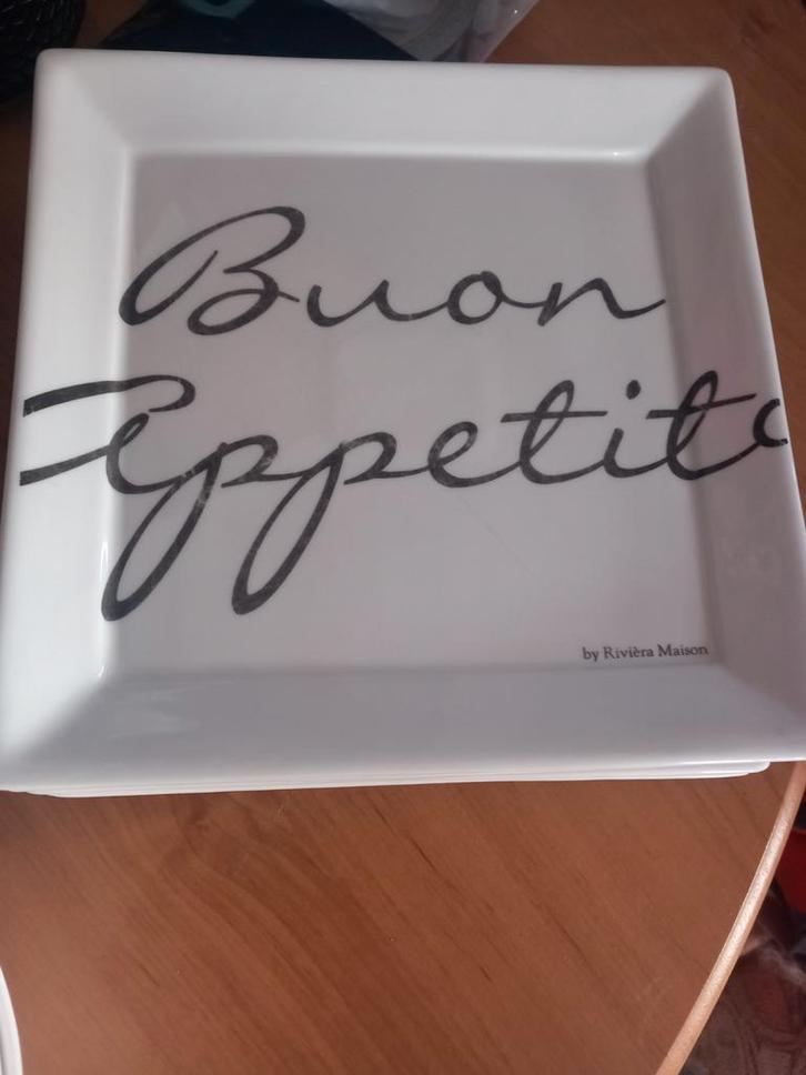 Riviera Maison Borden & Bloempotten - Complete Set!, Huis en Inrichting, Woonaccessoires | Schalen en Manden, Gebruikt, Schaal