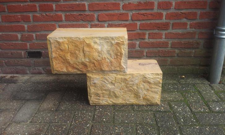 Te koop : Zeer mooie Bentheimer zandsteen., Tuin en Terras, Grind, Keien en Split, Zo goed als nieuw, Overige typen, Zandsteen