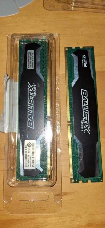 2x4gb ddr3 Ram geheugen beschikbaar voor biedingen