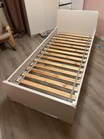 Ikea Askvoll bedframe + lattenbodem - Zo goed als nieuw, Ophalen, 90 cm, Eenpersoons, Wit