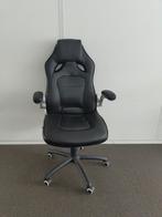 Zwarte Bureaustoel / Gaming Stoel, Ophalen, Gaming bureaustoel, Gebruikt, Zwart