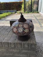 Mooie Lamp, evt set, Oosterse Stijl, Huis en Inrichting, Lampen | Hanglampen, Ophalen of Verzenden, Gebruikt, Glas, Minder dan 50 cm