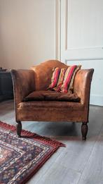 Vintage Otto Schulz Clubfauteuil - Art Deco, Gebruikt, Eenpersoons, 75 tot 100 cm, Ophalen of Verzenden