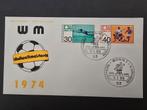 WM Voetbal 1974 Eerste Dag Brief 2, Postzegels en Munten, Ophalen of Verzenden, Onbeschreven, Europa