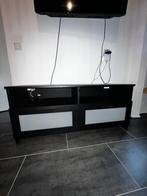 Tv meubel (zwartbruin), Ophalen, Overige materialen, Gebruikt, 100 tot 150 cm