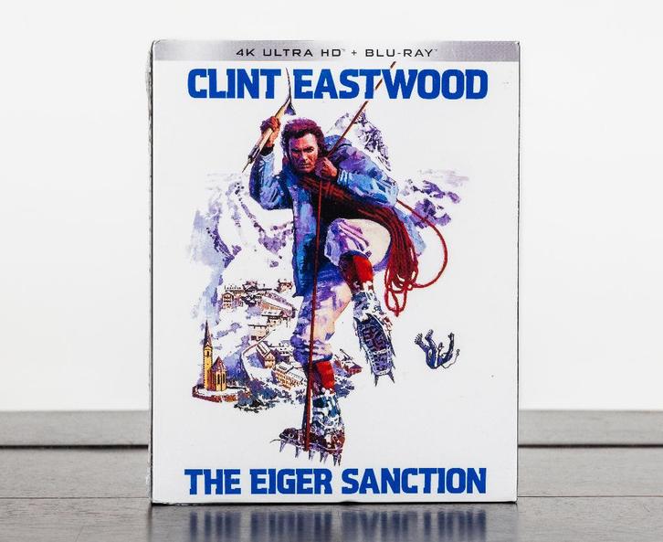 The Eiger Sanction 4K UHD + Blu-Ray (US Import) Kino Lorber, Cd's en Dvd's, Blu-ray, Nieuw in verpakking, Thrillers en Misdaad