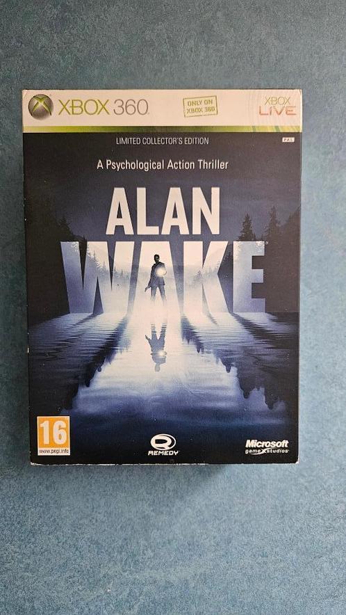 Alan Wake Limited Collectors Edition (Xbox 360), Spelcomputers en Games, Games | Xbox 360, Zo goed als nieuw, Avontuur en Actie