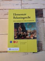 Elementair belastingrecht 2025 / 2026, Ophalen of Verzenden, Gamma, Zo goed als nieuw, WO
