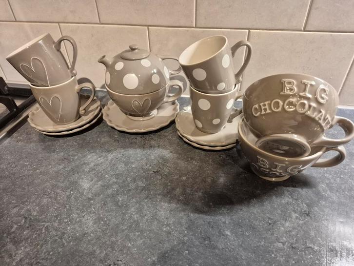 bastion collection koffie en thee set, Huis en Inrichting, Keuken | Servies, Nieuw, Kop(pen) en/of Schotel(s), Overige stijlen