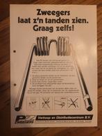Tractor folder PZ zweegers laat z'n tanden zien, Ophalen of Verzenden, Zo goed als nieuw