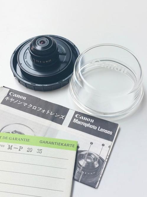 Canon FD Photo macro 20mm 1:3,5 objectief in nieuwstaat, Audio, Tv en Foto, Fotografie | Lenzen en Objectieven, Zo goed als nieuw