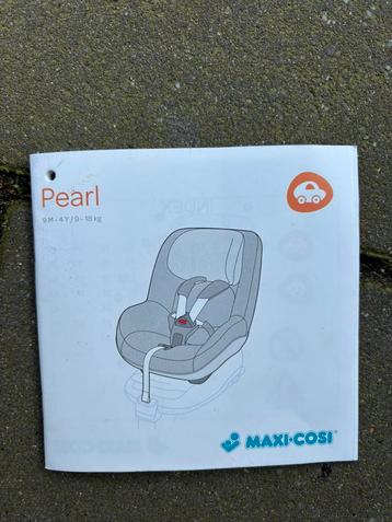 Maxi Cosi Pearl met Family fix beschikbaar voor biedingen