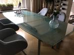 eettafel glas, Huis en Inrichting, Tafels | Eettafels, Vijf personen of meer, Glas, 150 tot 200 cm, Rechthoekig