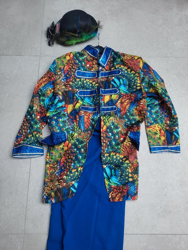 Carnavalsjas XL, Kleding | Heren, Carnavalskleding en Feestkleding, Zo goed als nieuw, Kleding, Carnaval, Ophalen of Verzenden