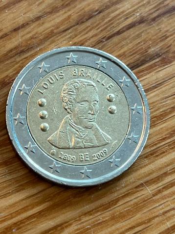 2 euro speciale munt 2009 België - Louis Braille beschikbaar voor biedingen