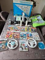 Mega grote familie wii set met balance board  en mario kart, Spelcomputers en Games, Spelcomputers | Nintendo Wii, Ophalen of Verzenden