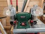 Dubbele slijpmachine, Doe-het-zelf en Verbouw, Gereedschap | Slijpmachines, Ophalen, Zo goed als nieuw, Minder dan 700 watt, Werkbankslijpmachine