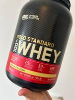 Optimum nutrition Gold standard whey ice cream vanilla, Poeder of Drank, Ophalen of Verzenden, Zo goed als nieuw