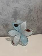 Murano Glas Bloem - Prachtig Decoratieobject, Ophalen, Blauw, Minder dan 50 cm, Glas