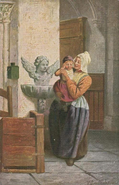 Gerstenhauer - 299 - twa : Serie 75 - Kerkinterieur, Verzamelen, Ansichtkaarten | Themakaarten, Voor 1920, Verzenden