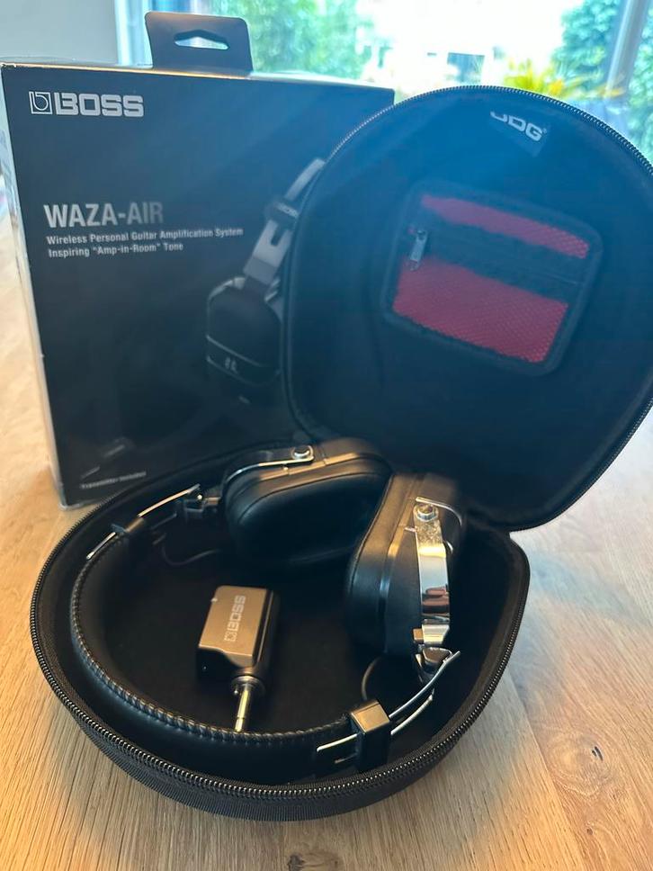 Boss Waza-Air Draadloos Gitaarversterker Systeem, Audio, Tv en Foto, Koptelefoons, Zo goed als nieuw, Over oor (circumaural), Overige merken