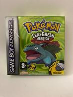 Nintendo Gameboy Advance spel Pokemon Leaf Green CIB, Spelcomputers en Games, Games | Nintendo Game Boy, 1 speler, Ophalen of Verzenden