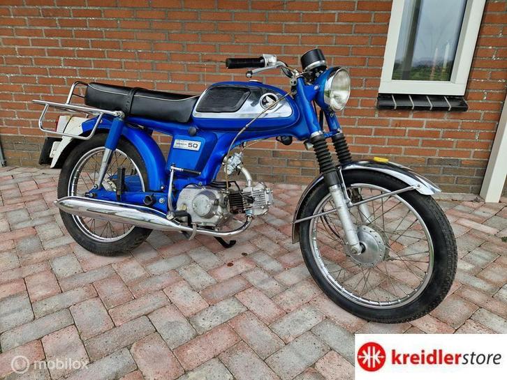 Honda CD50 origineel Nederlandse brommer met kenteken, Fietsen en Brommers, Brommers | Oldtimers, Overige merken
