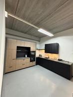 Showroomkeuken Ballerina - sherwood, Ophalen, Zwart, Hoekkeuken, Nieuw