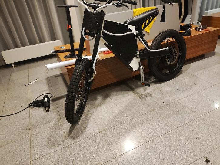 Qulbix Q76r Stealth Bomber E-Bike fatbike, Fietsen en Brommers, Fietsen | Mountainbikes en ATB, Gebruikt, Overige merken, Ophalen