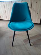 Fluwelen stoelen blauw, Blauw, Gebruikt, Ophalen