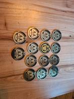 Pokémon 14 Munten Set, Hobby en Vrije tijd, Ophalen of Verzenden, Gebruikt, Overige typen