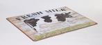 Fresh Milk Koe Cow melk reclamebord van metaal wandbord deco, Info@deconoord.nl, Deco Noord, Nieuw, Ophalen of Verzenden