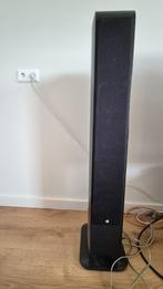 Boston Acoustics M340 zwart speaker set, Gebruikt, 120 watt of meer, Front, Rear of Stereo speakers, Ophalen