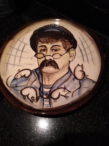 Uniek Dorus bord, Jef Roberts, Jema Maastricht, jaren 70 beschikbaar voor biedingen