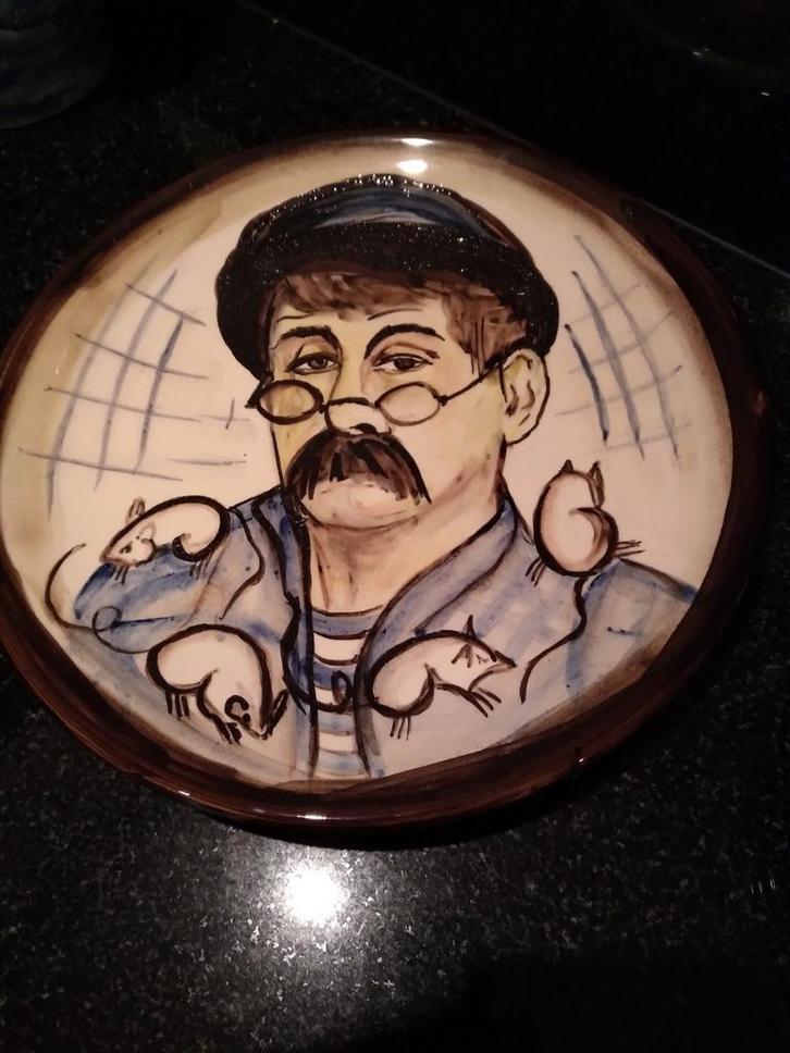 Uniek Dorus bord, Jef Roberts, Jema Maastricht, jaren 70, Antiek en Kunst, Antiek | Wandborden en Tegels, Ophalen of Verzenden