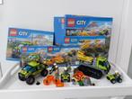 Lego City 60120 60121 60122 Volcano sets compleet, Ophalen of Verzenden, Zo goed als nieuw, Complete set, Lego