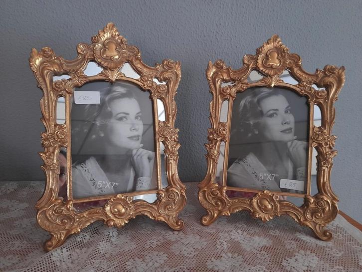 Mooie barok foto lijsten 25.00 p.s, Huis en Inrichting, Woonaccessoires | Lijsten, Zo goed als nieuw, Minder dan 50 cm, Hout, Ophalen of Verzenden